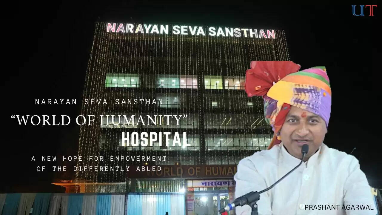 World of Humanity Hospital by Narayan Seva Sansthan, a mega disability rehabilitation and healthcare complex in Udaipur, Rajasthan