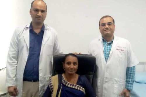 नवीनतम तकनीक फ्लो डाइवर्टर से किया गया ब्रेन हेम्रेज रोगी का गीतांजली में सफलतापूर्वक इलाज