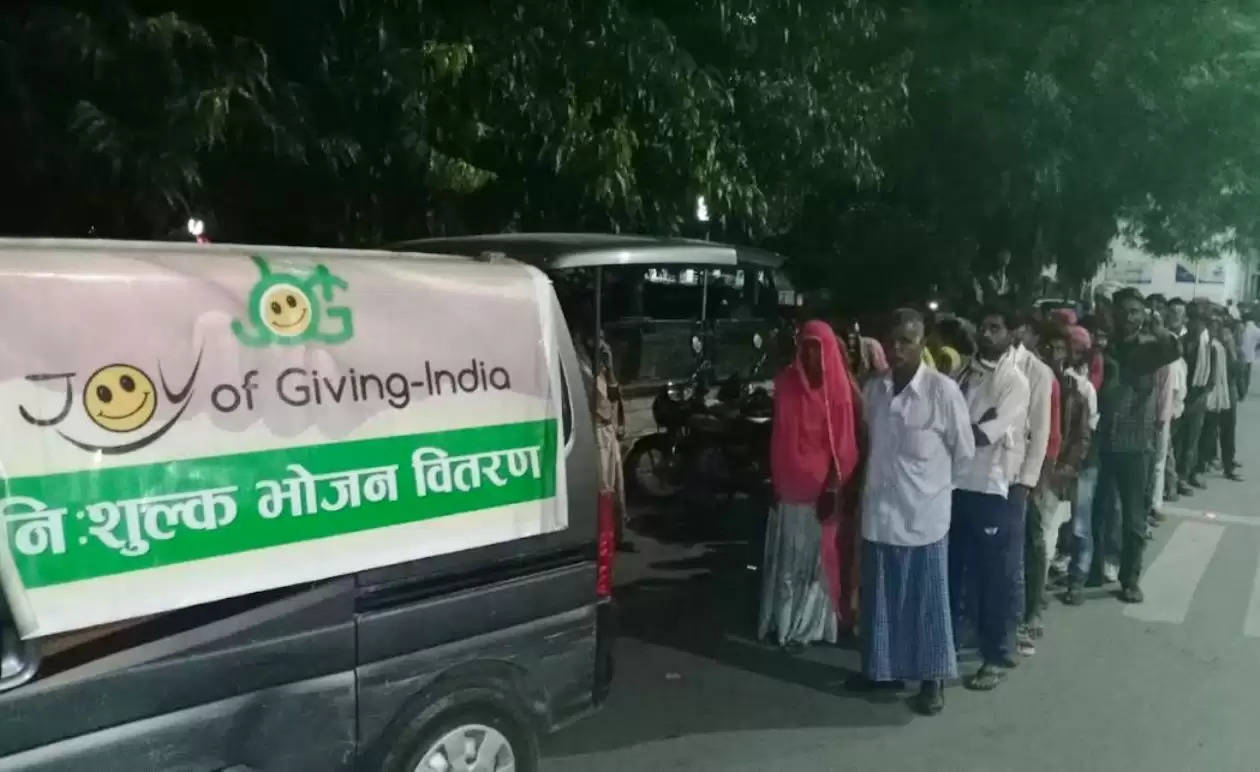 joy of giving india