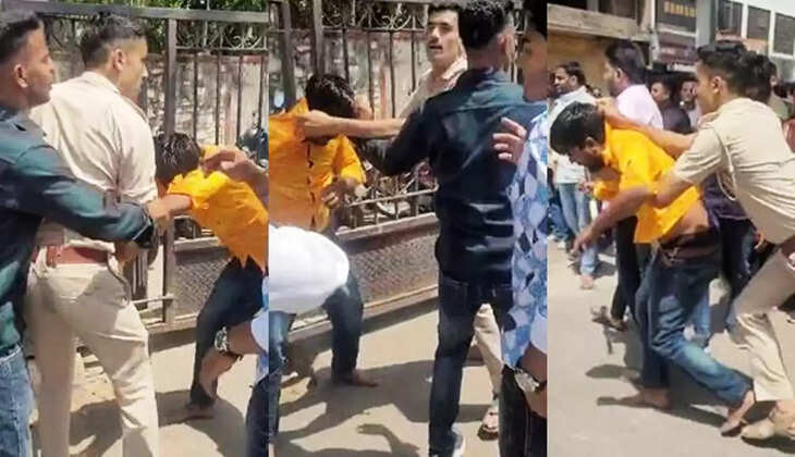 police engaged with drunken man