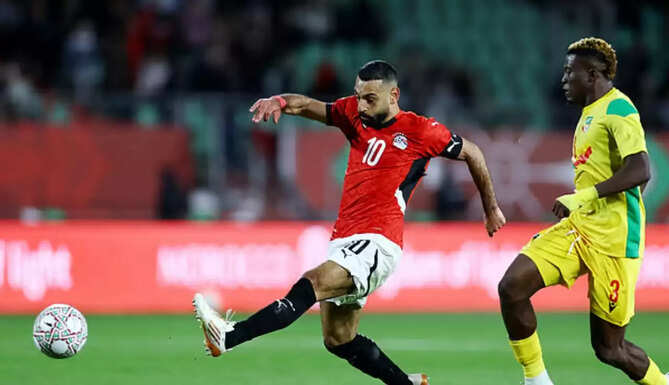 Egypt and Nigeria celebrate reaching AFCON quarter-finals as Mohamed Salah and Victor Osimhen score decisive goals