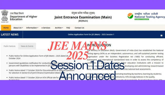 Jee mains 2025