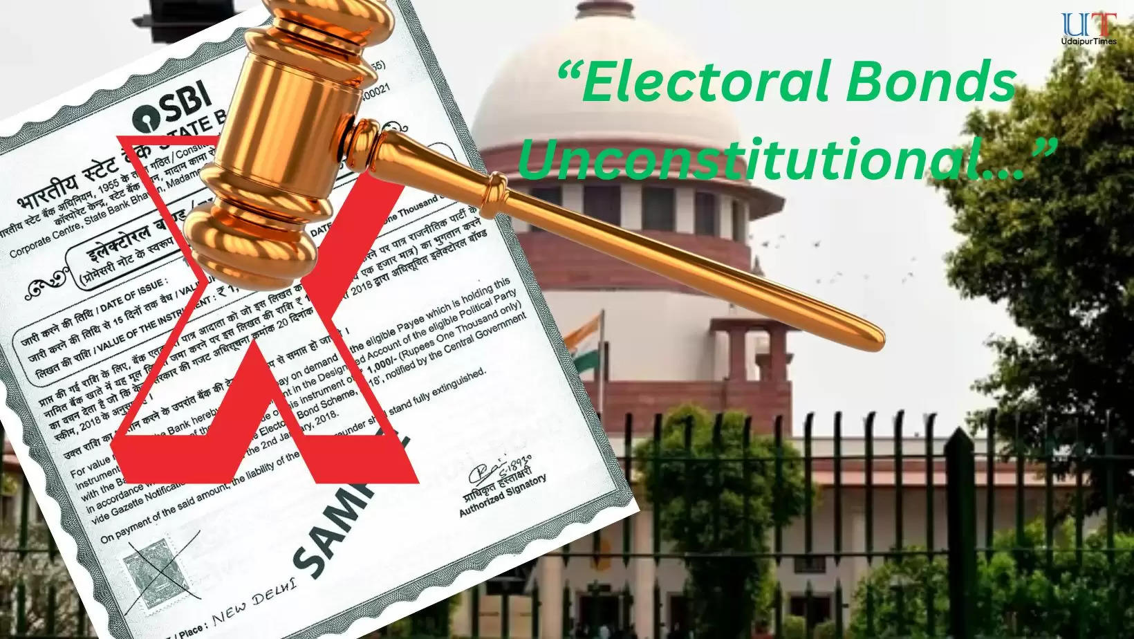 Udaipur Times Supreme Court Bans Electoral Bonds Issuance by Banks