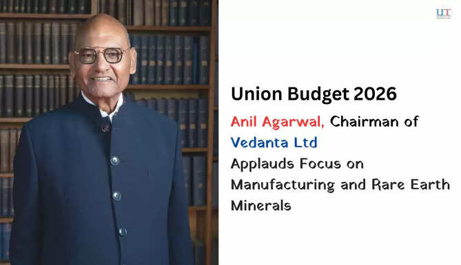 Anil Agarwal reacting to Union Budget focusing on manufacturing and critical minerals 