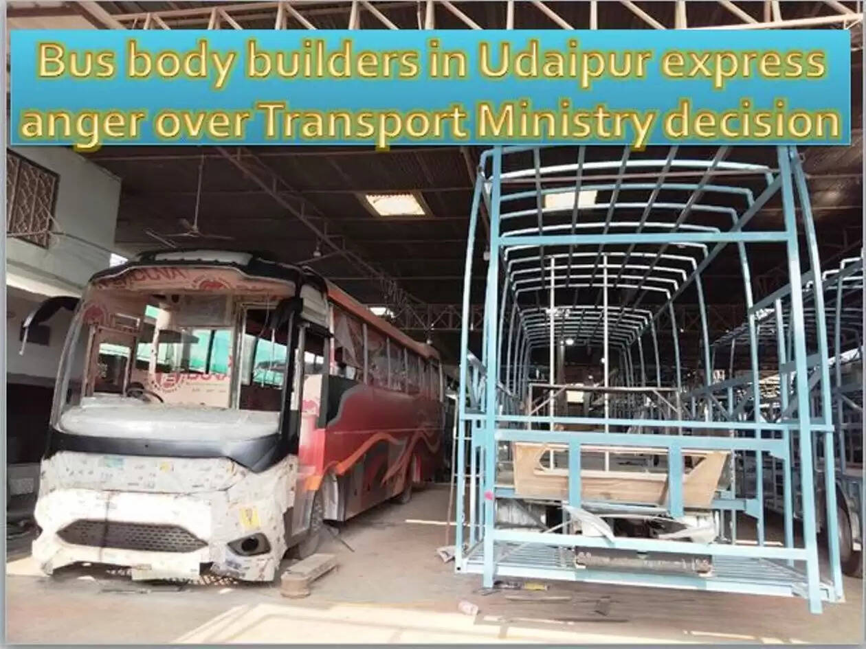 udaipur-bus-body-builders-protest-transport-ministry