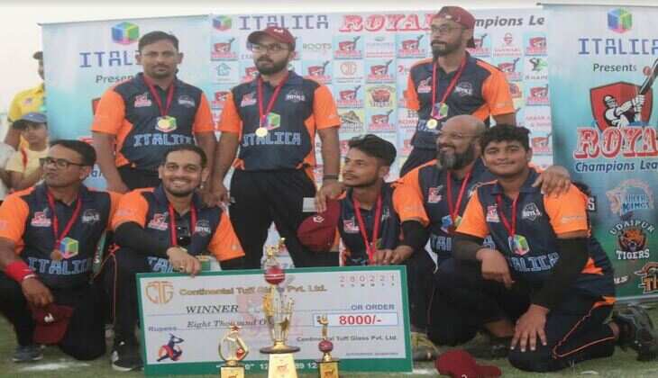 Royals bag trophy in Italica Royal Champion League Cricket