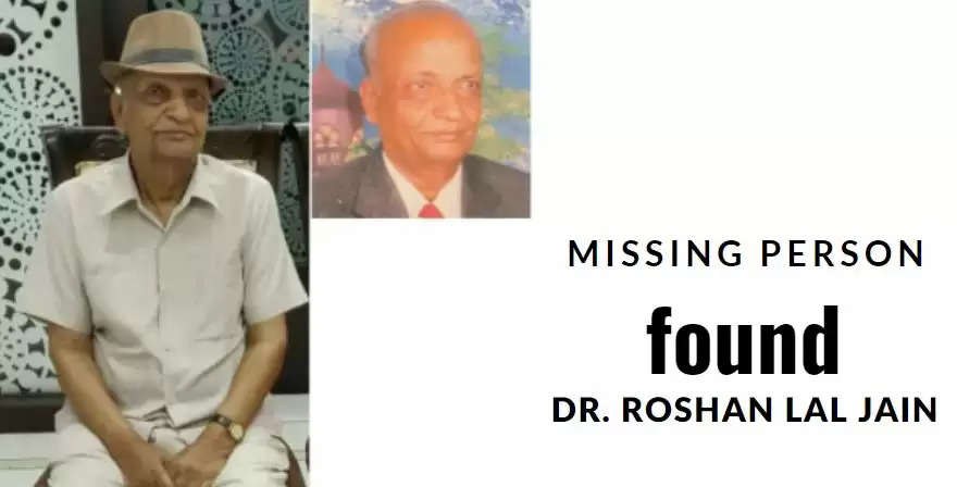 Lost and Found Dr Roshan Lal Jain