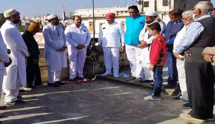 भामाशाह मार्केट व्यापार संघ ने मनाया स्थापना दिवस