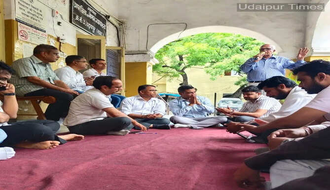 Udaipur Bar Association Protest for High Court Bench 