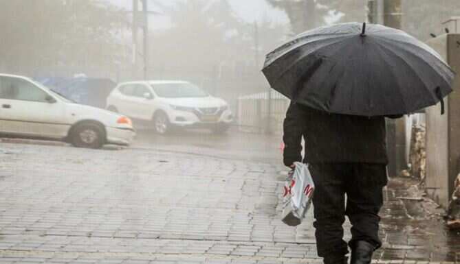 Weather prediction-Light to scattered rainfall till 24th March