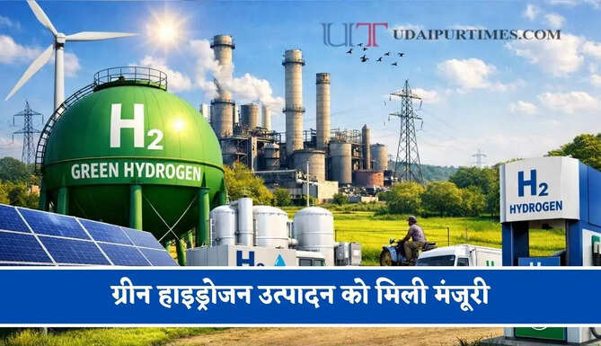 ग्रीन हाइड्रोजन उत्पादन को मिली मंजूरी, ₹1040 करोड़ का प्रावधान, 12 हजार लोगों को मिलेगा रोजगार&nbsp;
