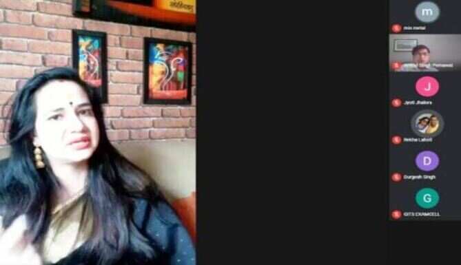 गिट्स में &ldquo;एंप्लॉयबिल्टी चैलेंज पोस्ट कोविड-19&rdquo; पर वेबिनार
