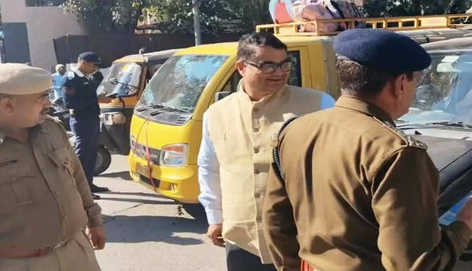 School bus checking
