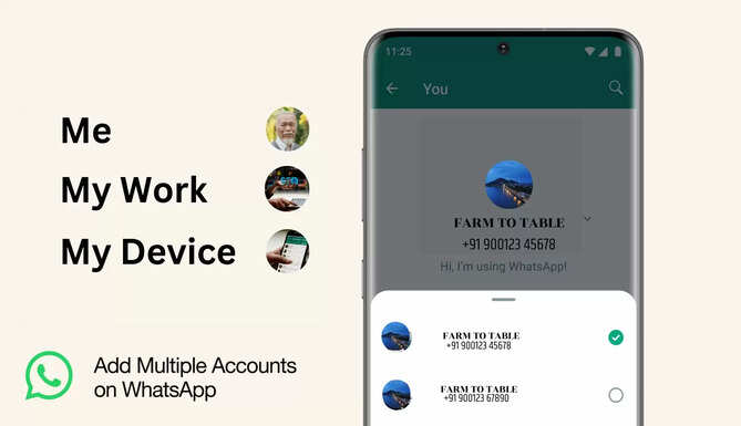 Coming Soon - Multiple Accounts on One WhatsApp One Phone