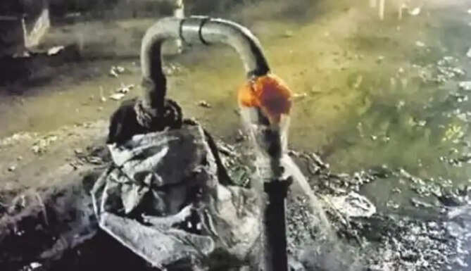 laeakage in pipeline
