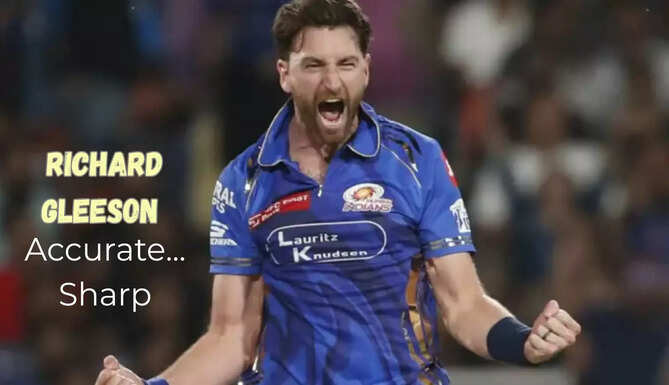 Mumbai Indians, Richard Gleeson, IPL 2025, MI debut, late bloomer, IPL debutant, England pacer, cricket news, MI vs GT