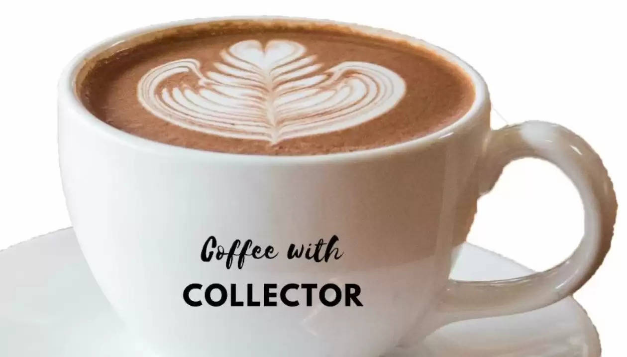 coffee with collector