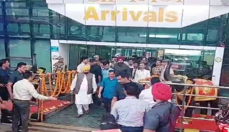 arvind kejriwal bhwant maan