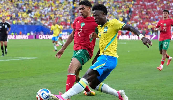 Vinicius Junior Rescues Brazil Against Morocco in World Cup Clash