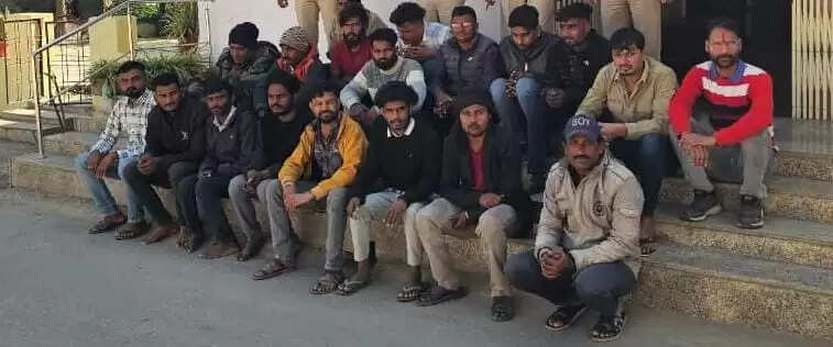 Udaipur Police Arrest 318 Accused in Major District Raid — December 6 Operation