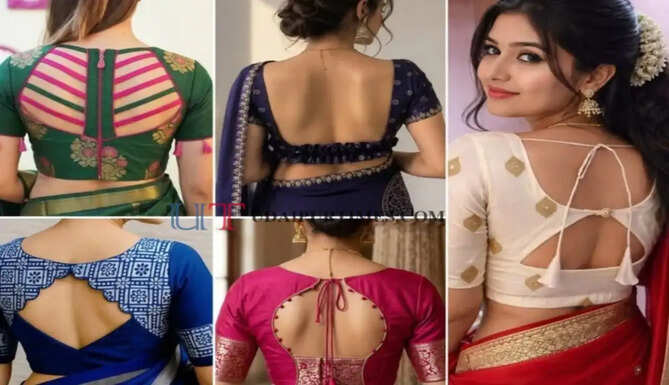 सस्ती साड़ी भी लगेगी एकदम क्लासी और डिजाइनर ! अगर सिलवा लेंगी ऐसे डिजाइन ब्लाउज