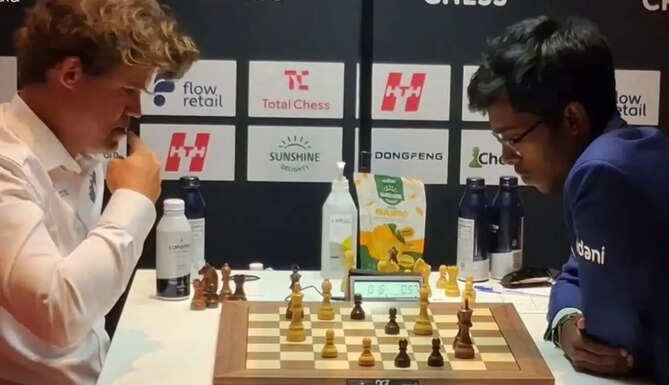Praggnanandhaa defeated Magnus Carlsen for the second time at Norway Chess 2026, keeping the title race alive and making chess history.