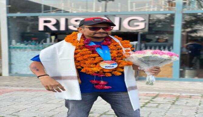 Udaipur's Jitendra Patel bags the title of Iron Man in Australia