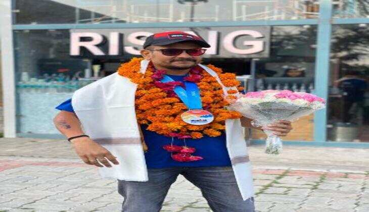 Udaipur's Jitendra Patel bags the title of Iron Man in Australia