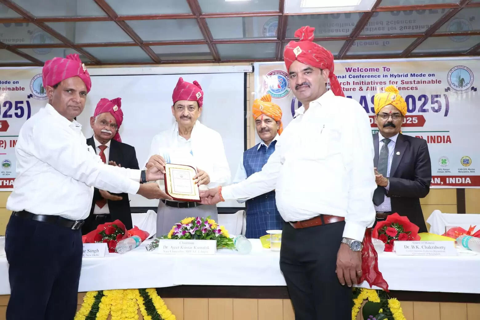 Dr. Ajit Kumar Karnataka Honored with Lifetime Achievement Award | GRIAAS-2025 | Udaipur