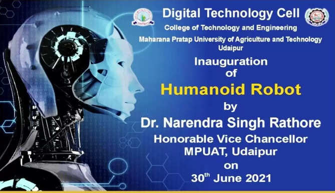 Robot at MPUAT