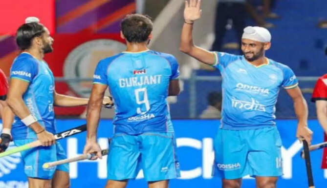 indian hockey in semifinal