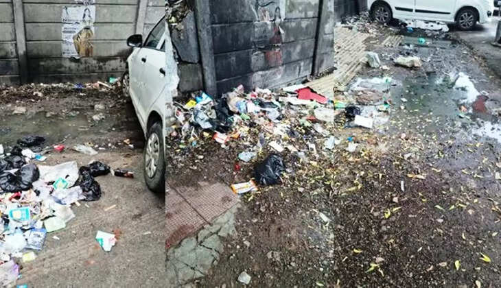 garbage in mewar motor gali