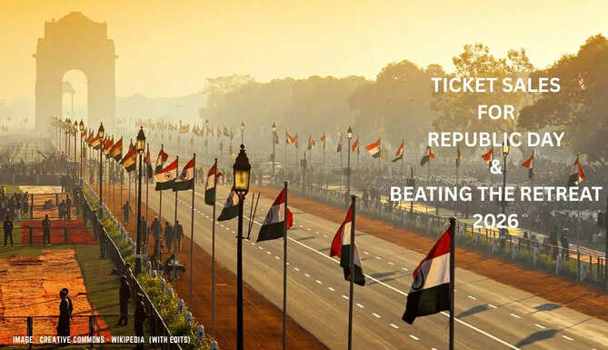 Republic Day Parade and Beating Retreat 2026 ticket sale details in New Delhi