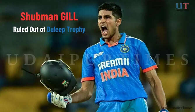 Shubman Gill Ruled Out of Duleep Trophy After Physio&rsquo;s Blood Test Report to BCCI