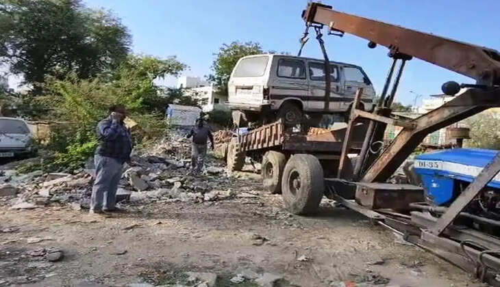 encroachment removed