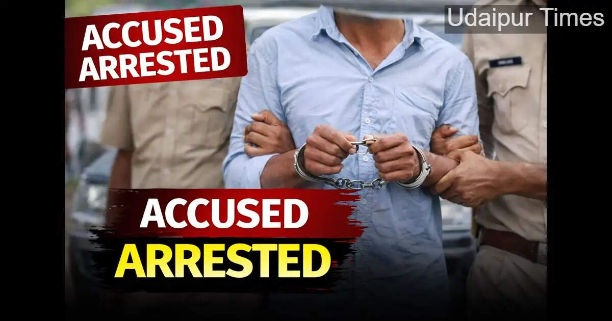 Accused Arrested for attacking police team 