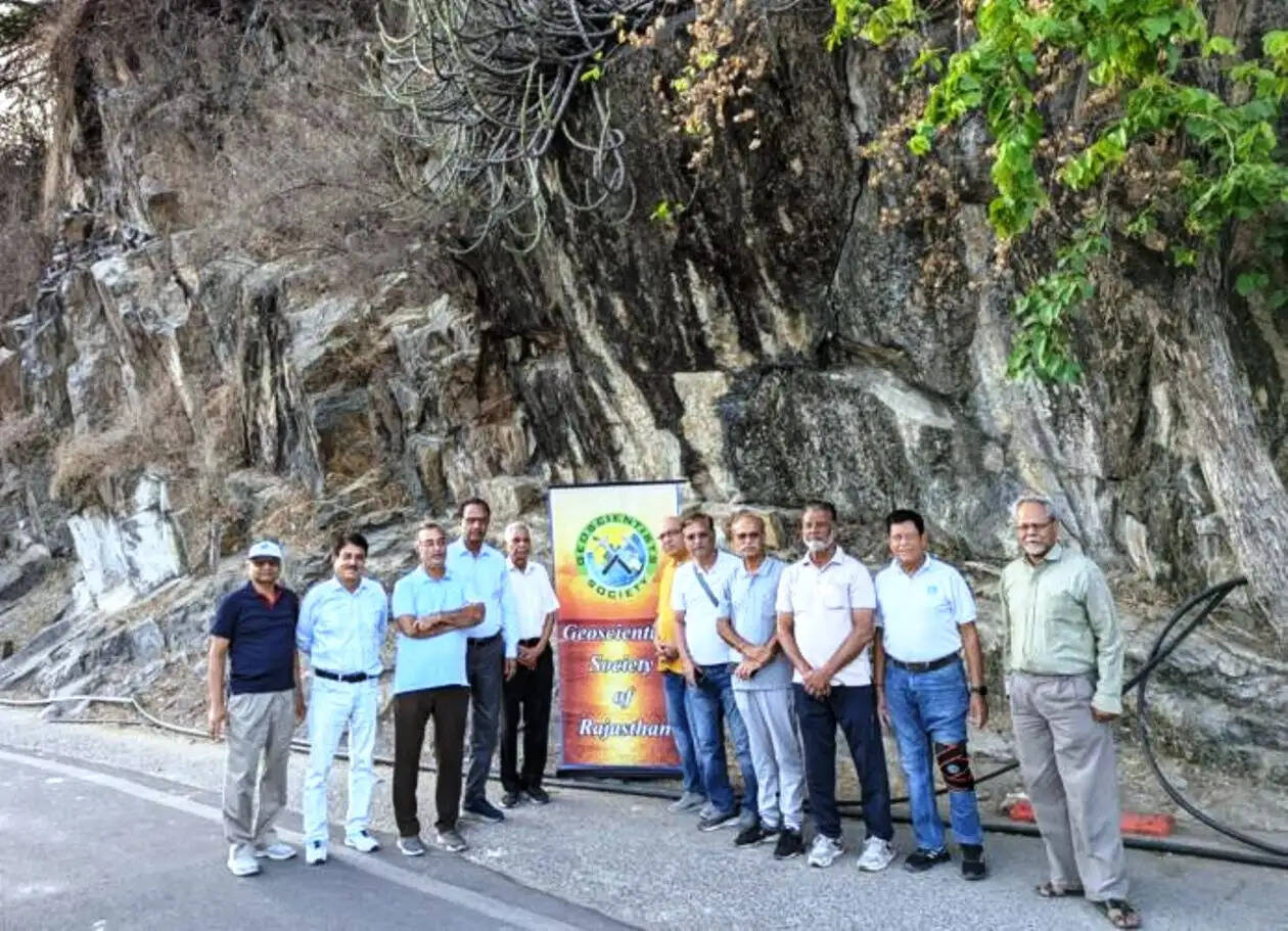 Landslide threat looming over the hills near Fateh Sagar