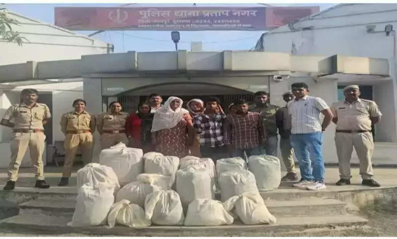 Interstate Drug Trafficking Gang Udaipur 