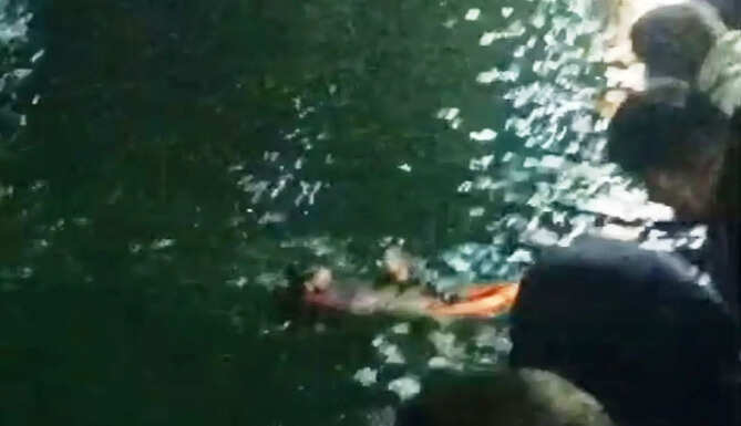 rescue at fatehsagar