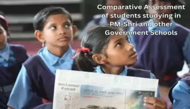 Comparative assessment of students studying in PM-Shri and government schools