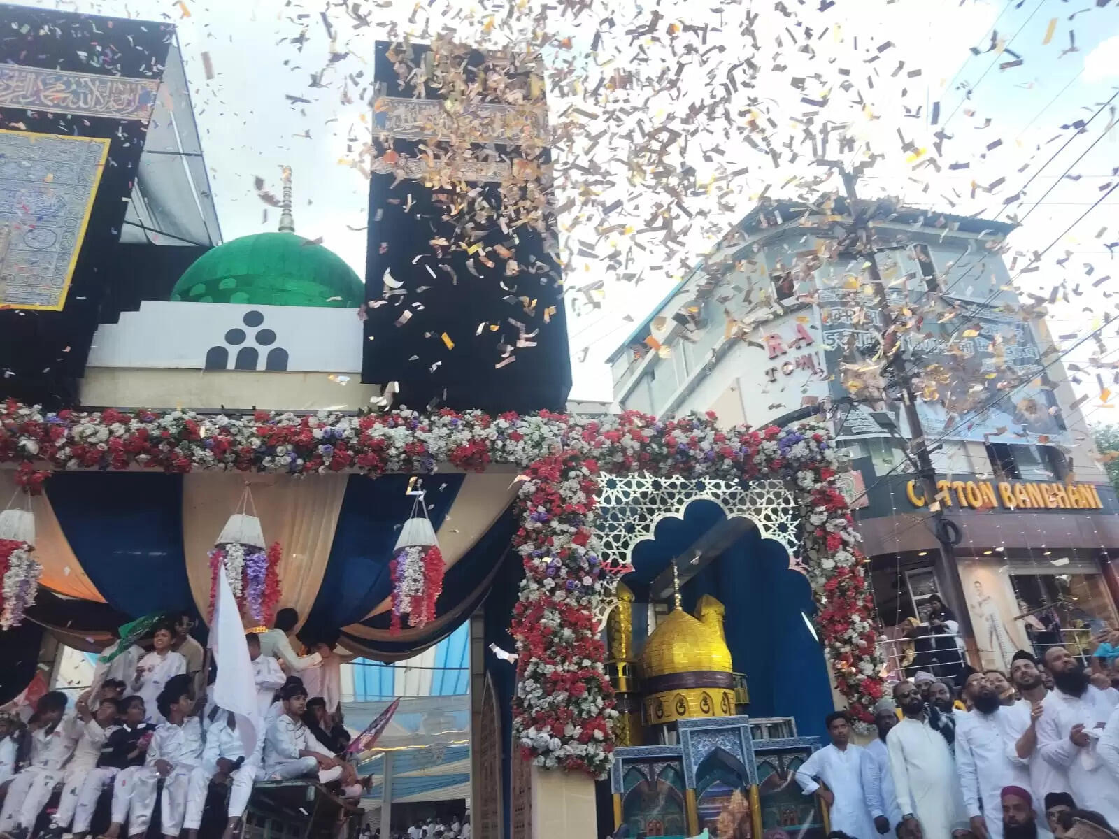 Eid Milad Un Nabi procession in Udaipur