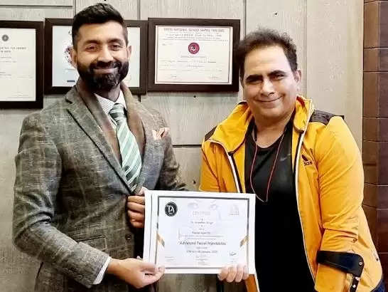 Face Injector Society Life Membership Dr Arvinder Singh, Who is Dr Arvinder Singh, What is face Injection, Healing Face, Cosmetic Procedures in Udaipur