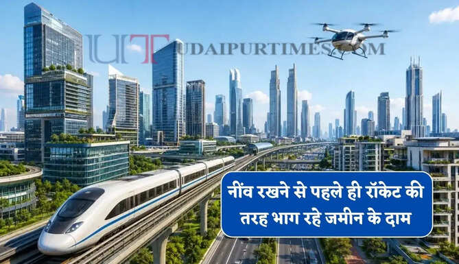 नींव रखने से पहले ही रॉकेट की तरह भाग रहे जमीन के दाम, मेट्रो लाइनें बढ़ा रही है मुनाफे की राह