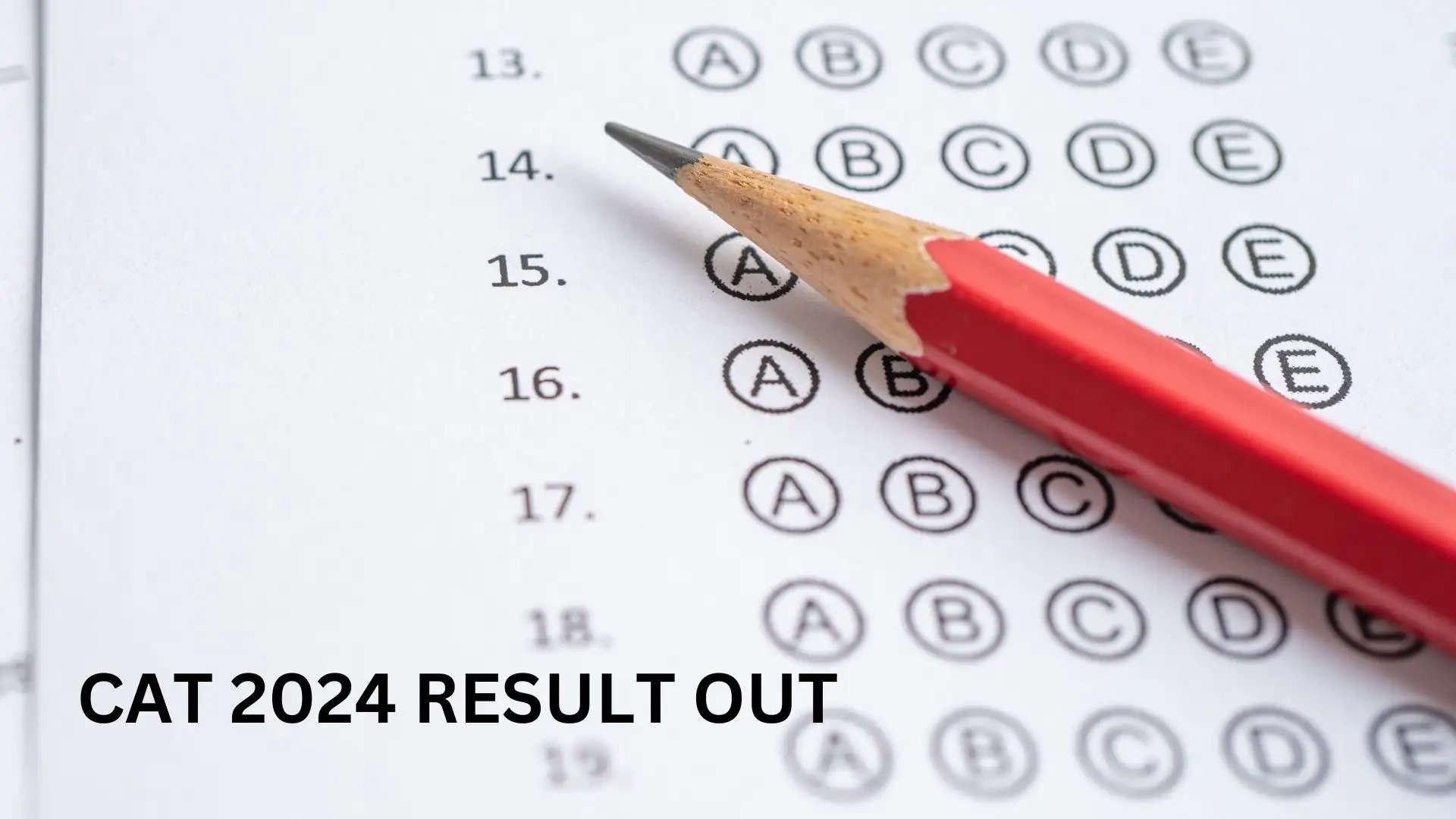 CAT 2024 Result 