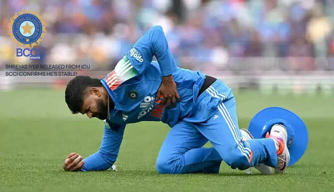 shreyas-iyer-injury-icu-sydney-bcci-update