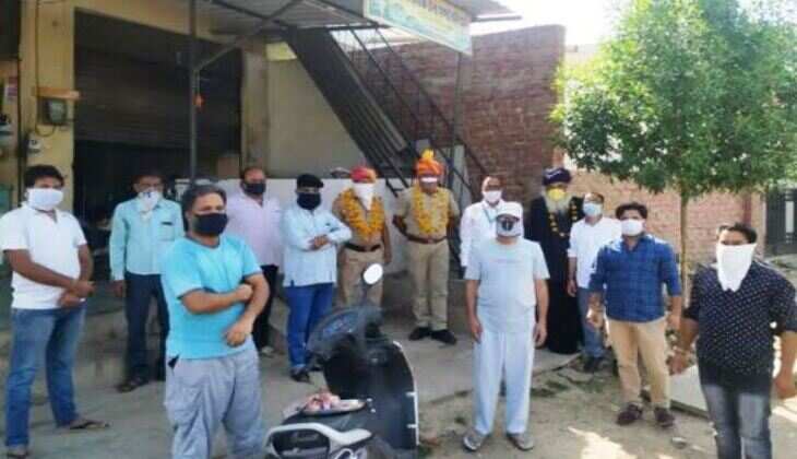 कोरोना कर्मवीरों का सम्मान