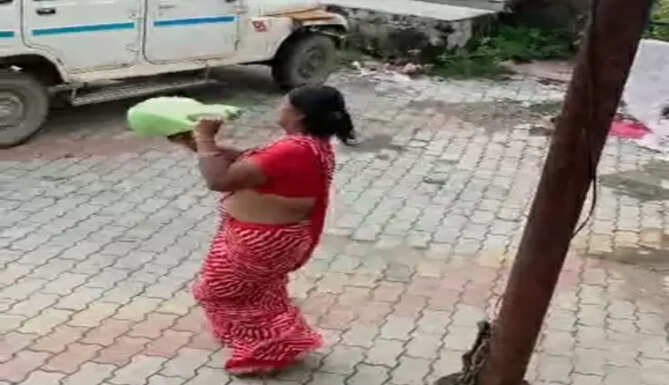 &ldquo;Widow woman in Jhadol Udaipur attempts suicide by pouring kerosene during parking dispute, police investigation underway&rdquo;
