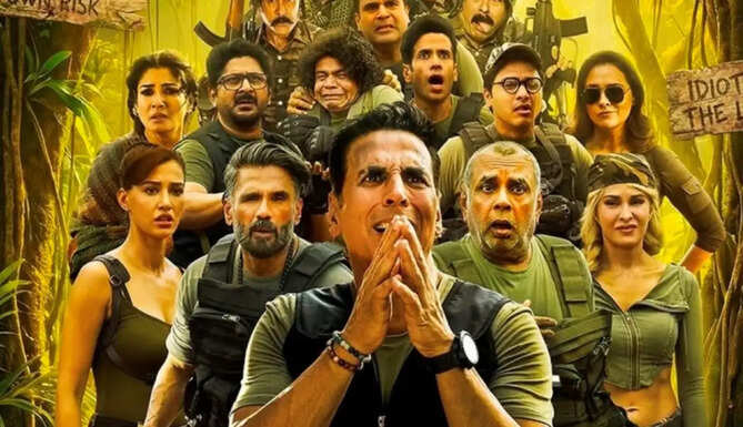 Akshay Kumar leads the star-studded cast of Welcome to the Jungle in the latest comedy entertainer.