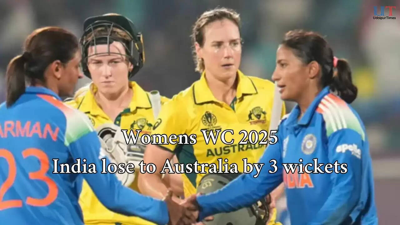 Who scored the most runs for India in the India vs Australia Women’s World Cup 2025 match?