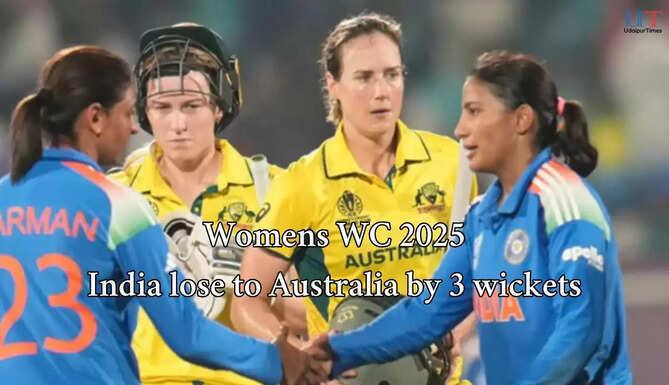 Who scored the most runs for India in the India vs Australia Women&rsquo;s World Cup 2025 match?